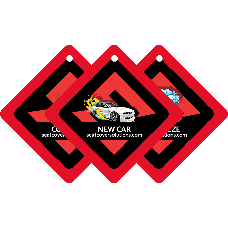 Scented Trio - Air Fresheners (New Car, Coconut & Sea Breeze)