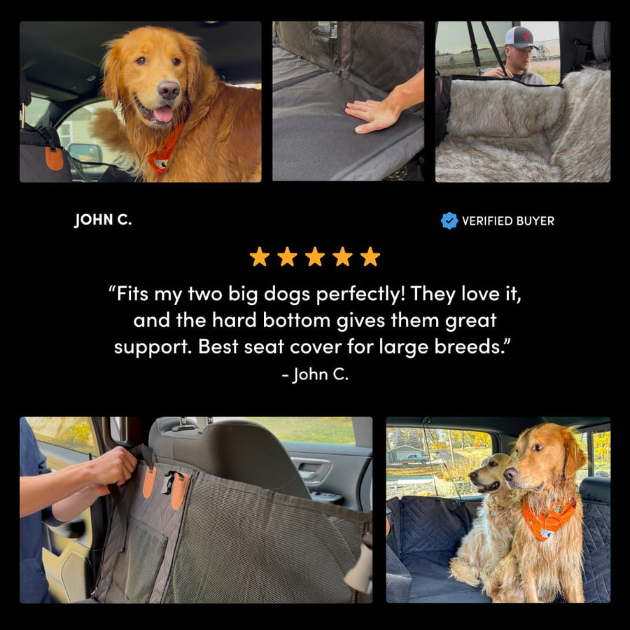 PetSuite Hard Bottom Dog Seat Protector